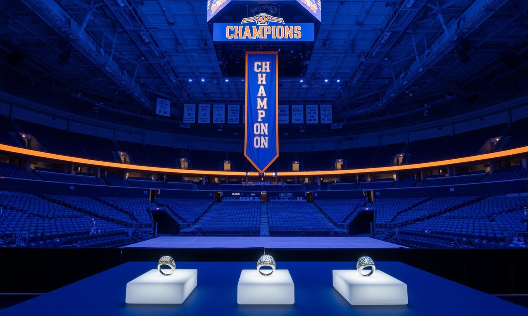 Oklahoma City Thunder Raise Championship Banner and Receive Rings in Celebratory Ceremony