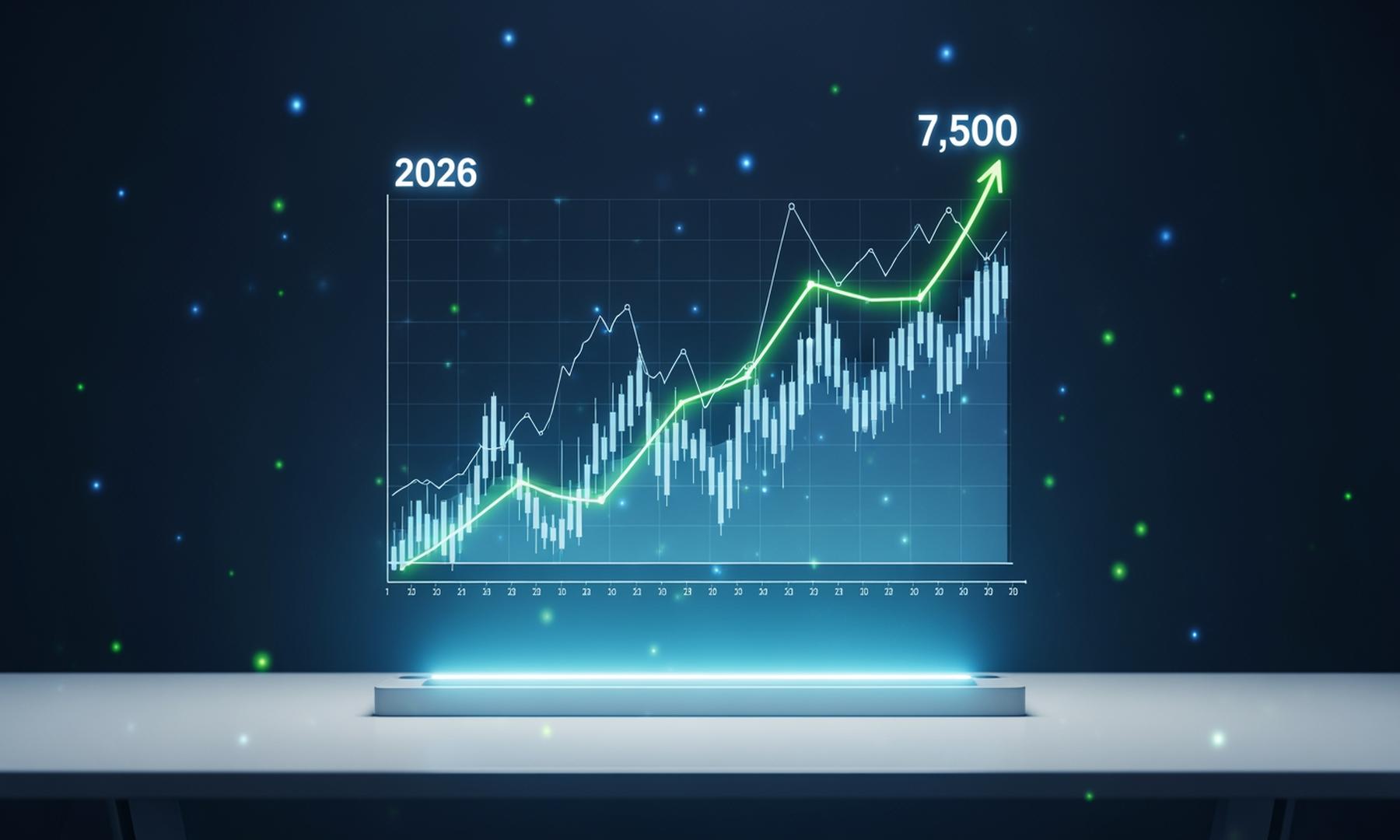 S 500 Expected to Reach 7,500 in 2026 Amid AI-Driven Market Rally