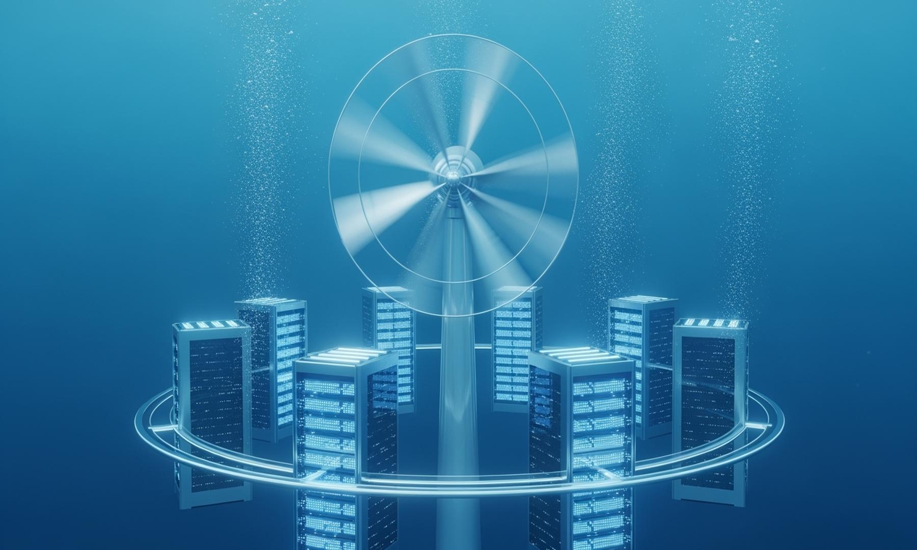 Chinese Firm Launches Wind-Powered Underwater Data Centre