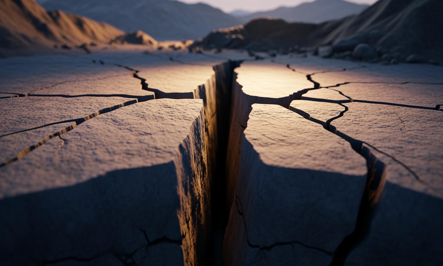 Seismic Data Reveals Indian Tectonic Plate Splitting Beneath Tibet