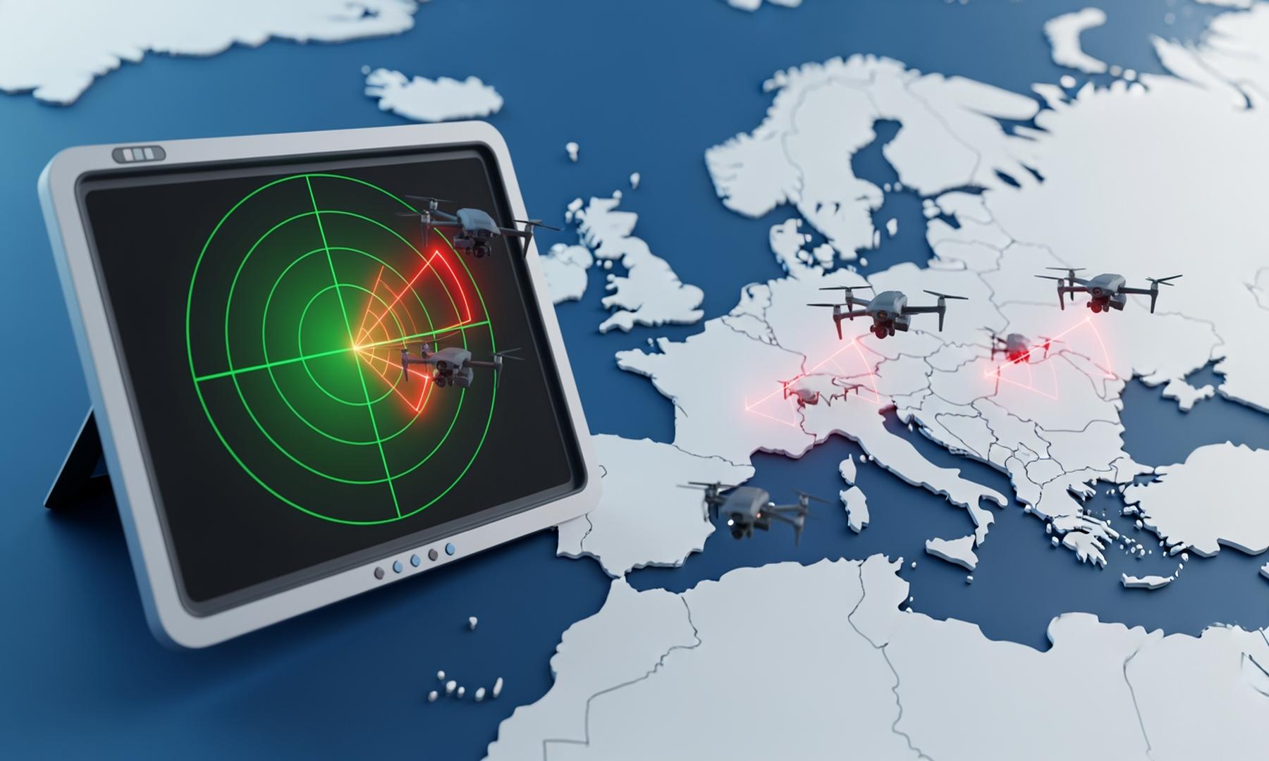 Zelensky Warns NATO of Russian Drone Threat to European Airspace