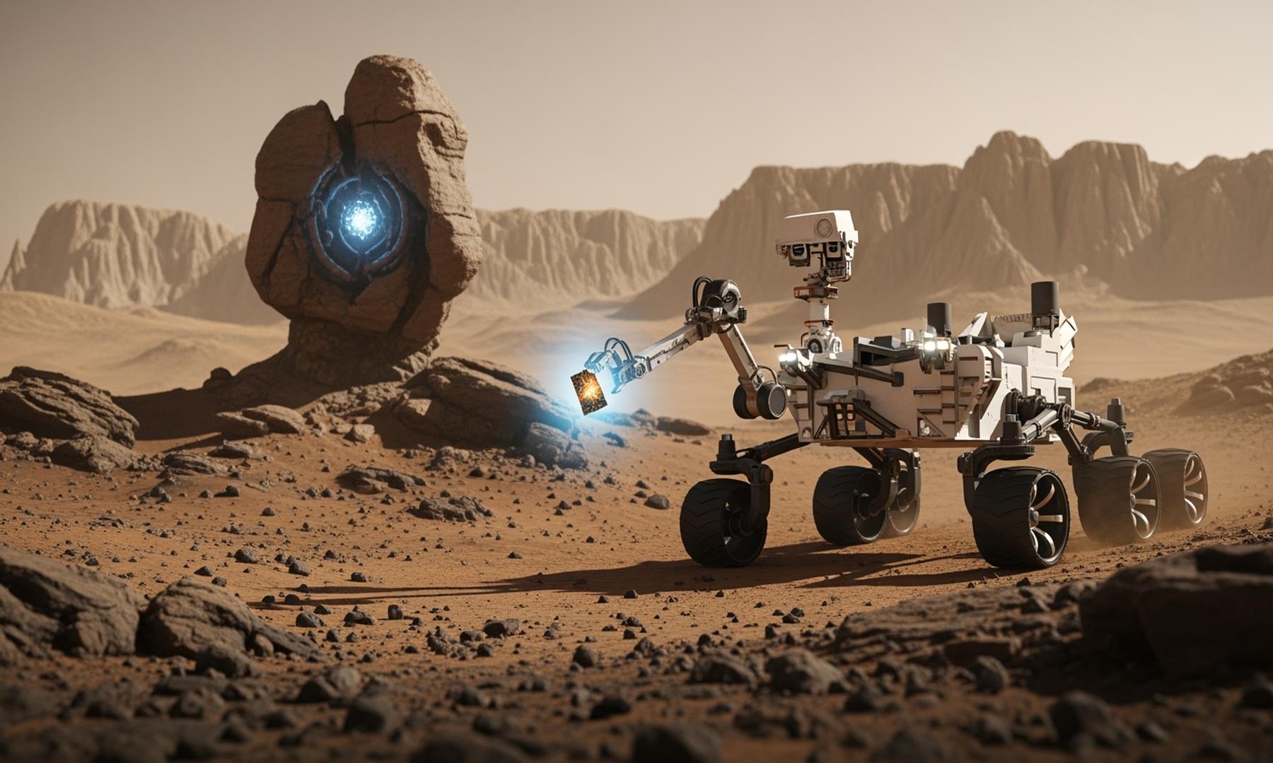 NASA's Perseverance Rover Detects Organic Molecules in Mars' Bright Angel Region