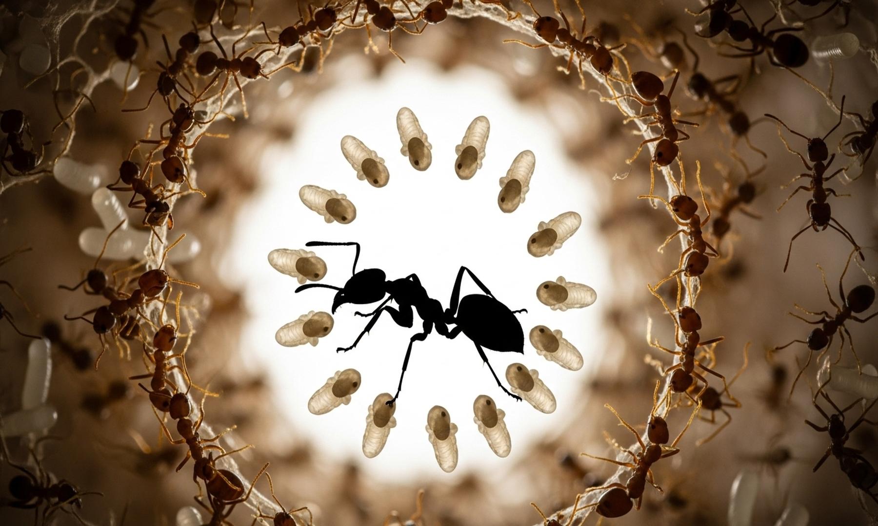 Iberian Harvester Ant Queens Clone Another Species to Exploit Offspring
