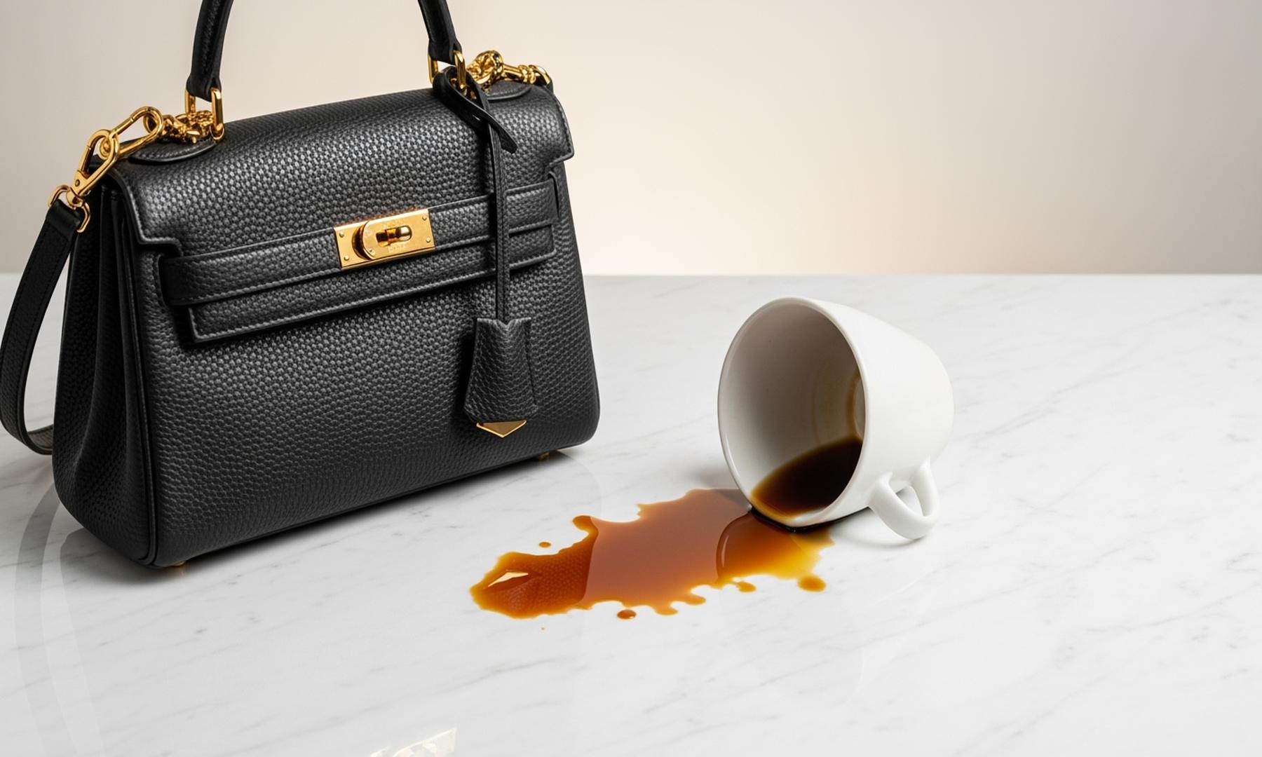 Hilary Duff's Emotional Reaction to Coffee Spill on Designer Bag