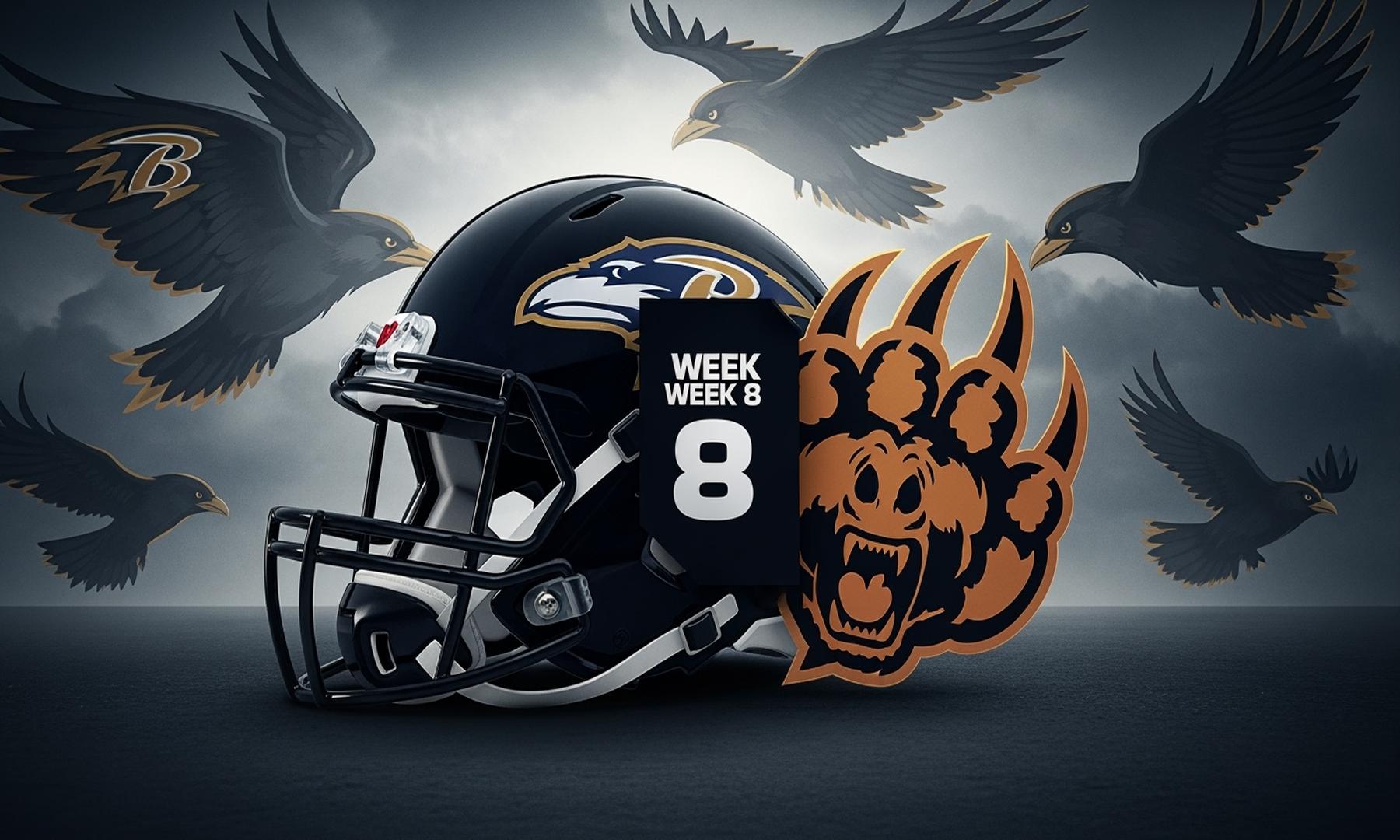 Ravens vs. Bears NFL Week 8 Matchup: Key Details and Broadcast Information