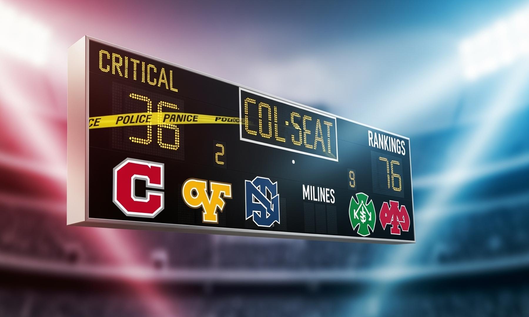 ESPN Updates FPI Top 25 Rankings After Week 9 College Football Upsets
