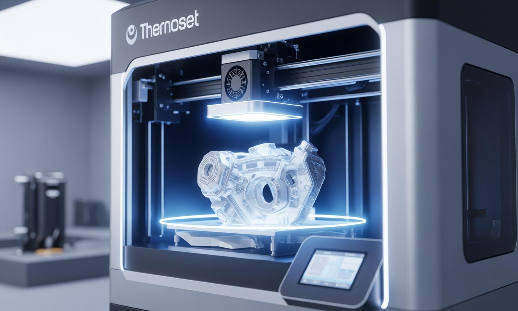 Innovative 3D Printing Method Enhances Thermoset Device Production Without Support Materials