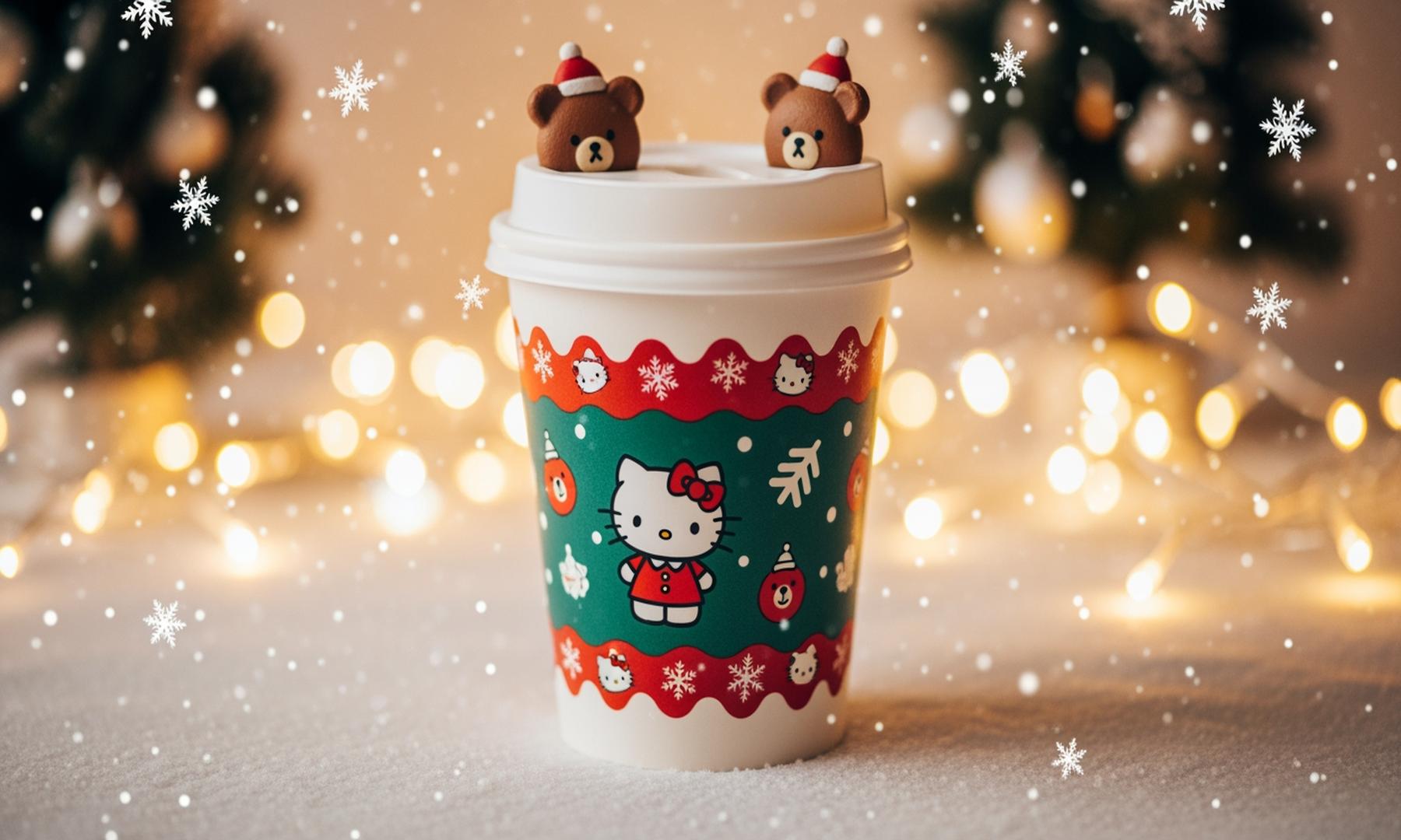 Starbucks Launches Holiday 'Bearista' Cup and Hello Kitty Merchandise