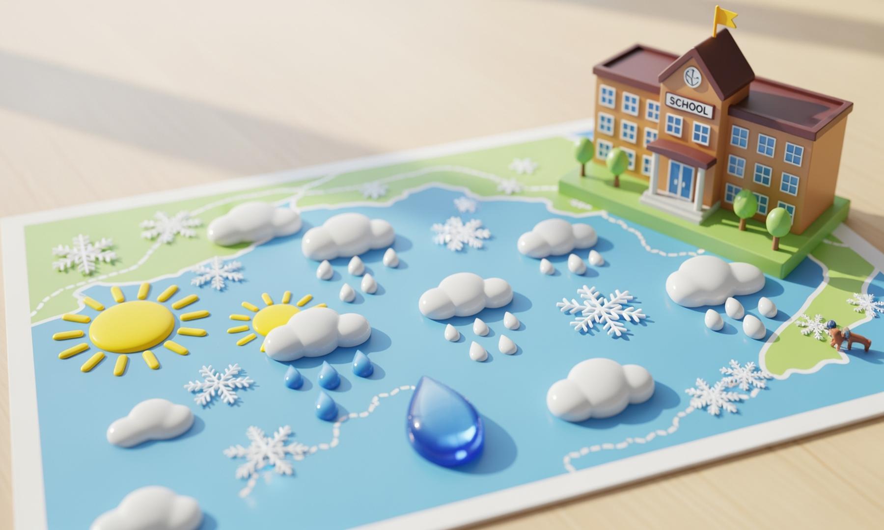 Meteorologist Joe Ruch Visits Meridian Elementary School for Weather Education