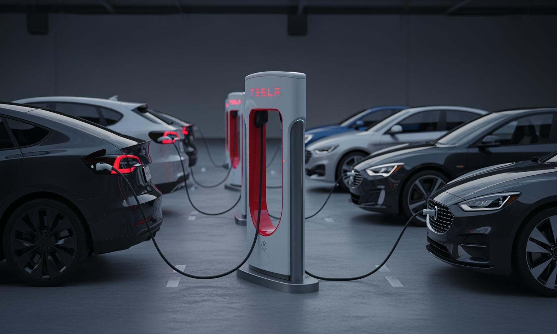 EVs Transition to Tesla Supercharger Ports, Sparking Adapter Challenges