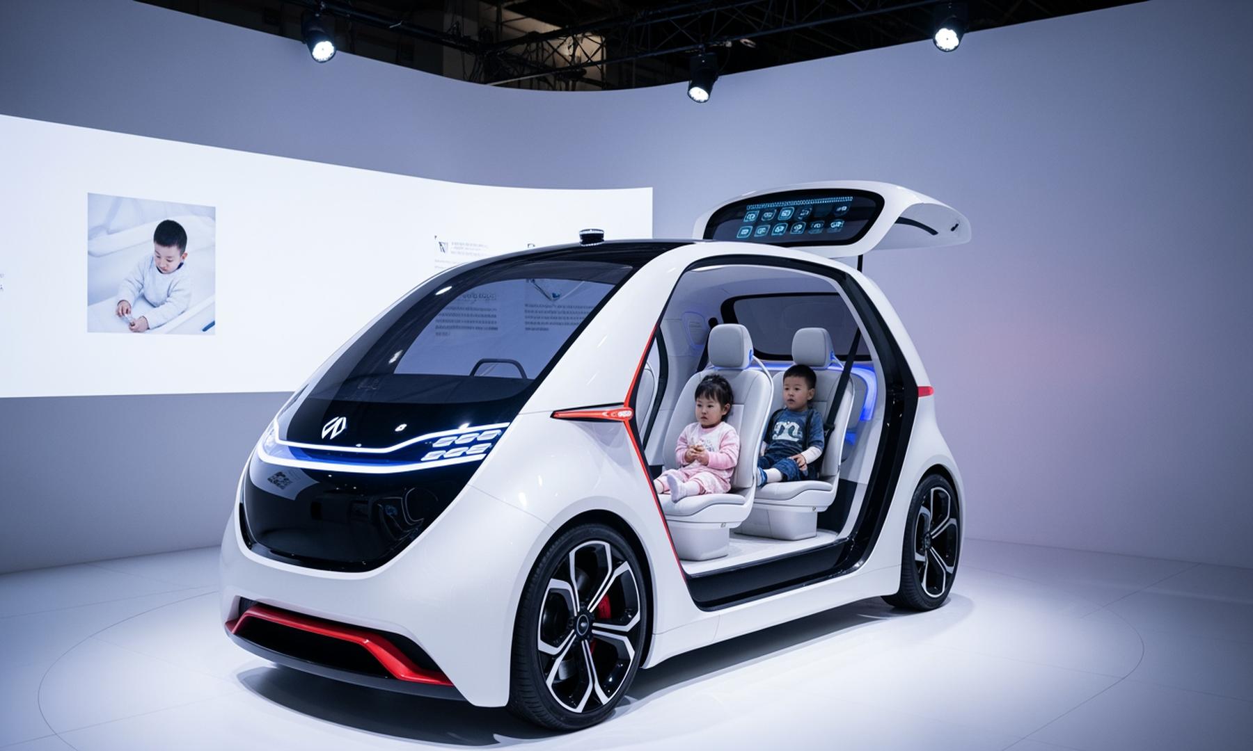 Toyota Unveils Autonomous Car Concept for Child Transportation at Japan Mobility Show