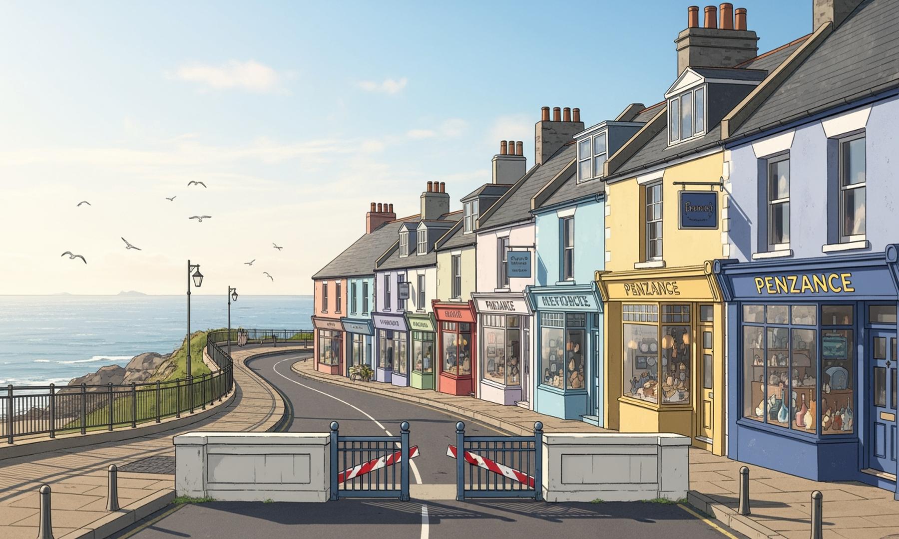 Penzance Businesses Face Challenges with Ross Bridge Closure