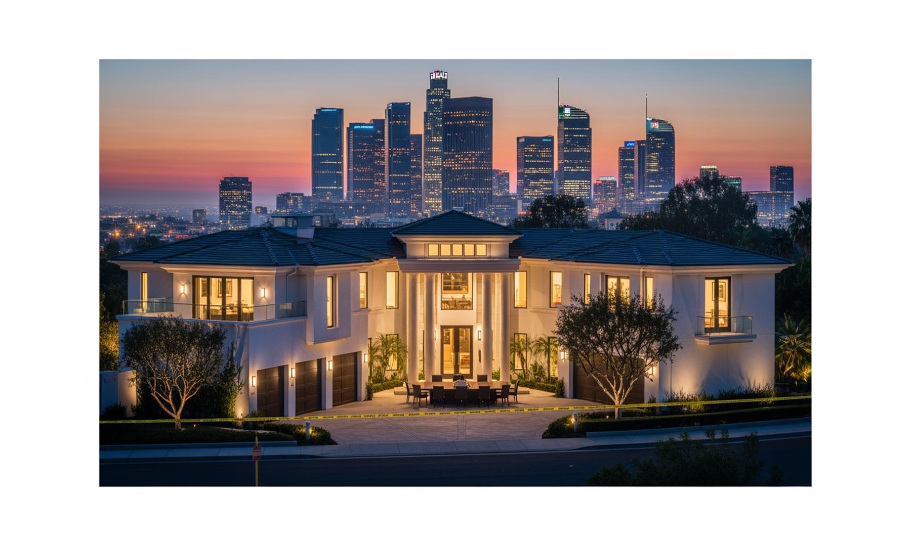 Filmmaker Jonathan Maoz Captures Kanye West's Former Mansion, Highlighting LA's Luxury Real Estate