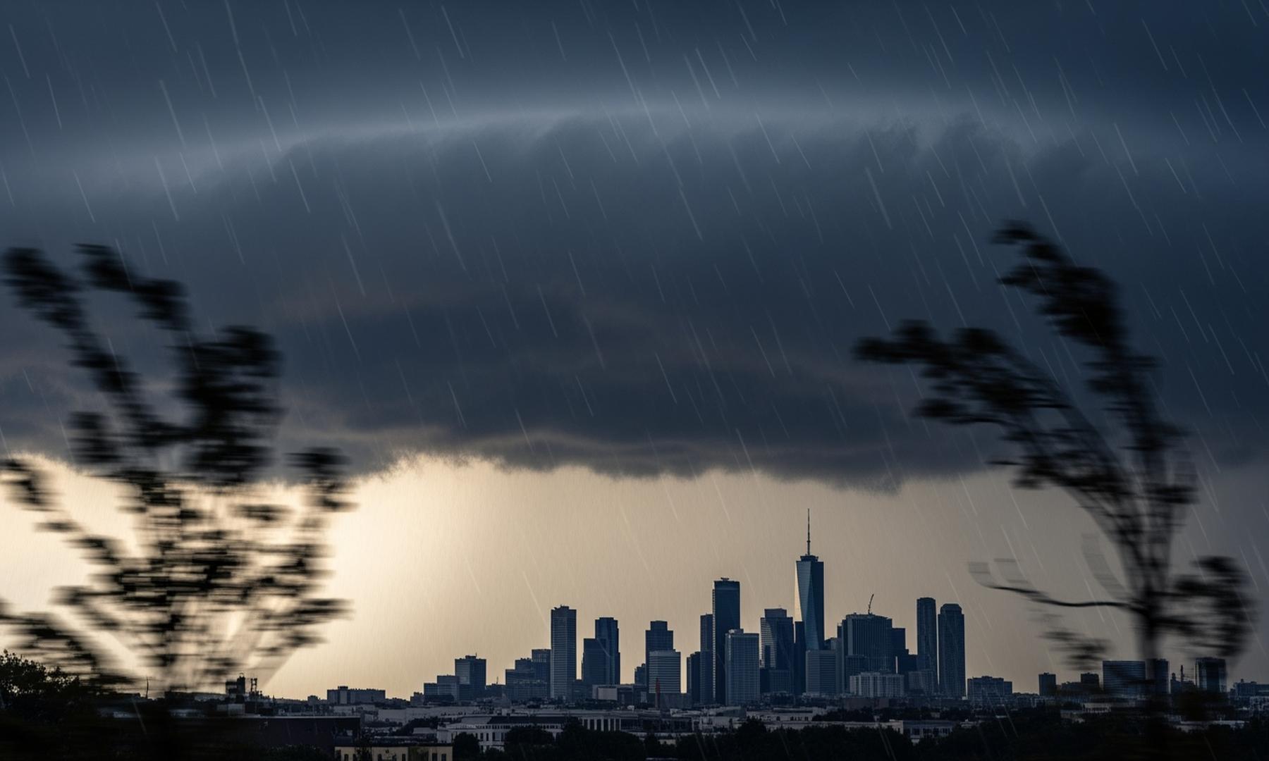 Intensifying Storm Brings Wind and Rain to NYC Area, Halloween Forecast Uncertain